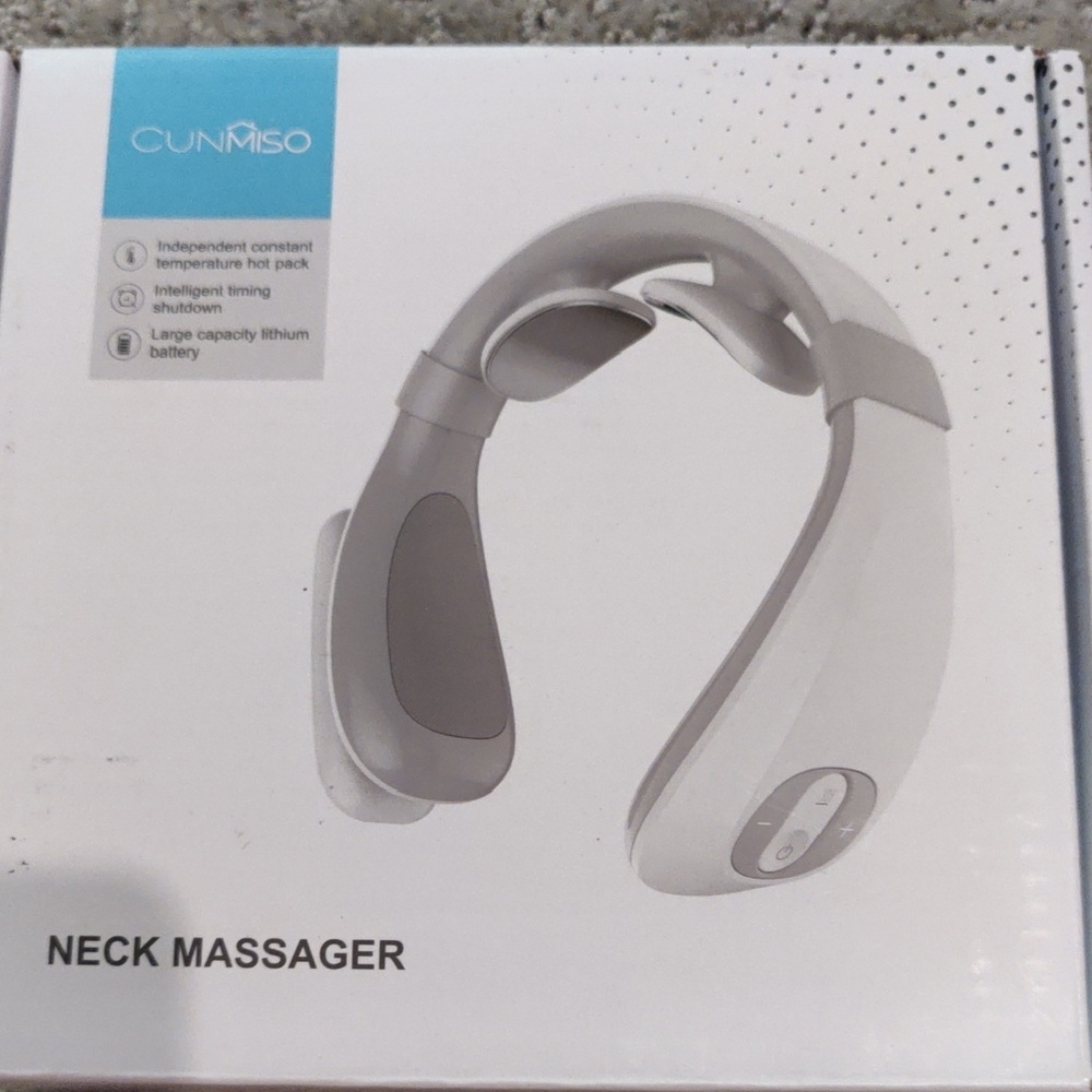 Cunmiso Gray Neck Massager